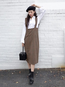 ディーホリックさん（レディース・163cm）の秋コーディネート