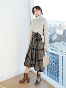 ディーホリックさん（レディース・163cm）の秋コーディネート