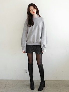 「coordinate」｜ディーホリックさん（レディース・165cm）の冬コーディネート