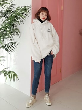 ディーホリックさん（レディース・165cm）の冬コーディネート