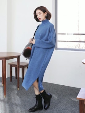 「coordinate」｜ディーホリックさん（レディース・163cm）の冬コーディネート