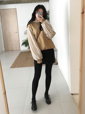 「coordinate」｜ディーホリックさん（レディース・165cm）の冬コーディネート