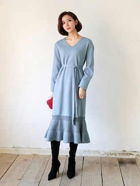 ディーホリックさん（レディース・163cm）の冬コーディネート