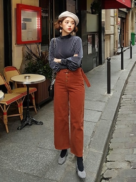 ディーホリックさん（レディース・165cm）の冬コーディネート