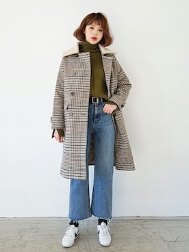 ディーホリックさん（レディース・165cm）の冬コーディネート