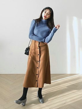 ディーホリックさん(レディース・165cm)の冬コーディネート