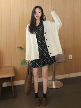 ディーホリックさん（レディース・165cm）の冬コーディネート