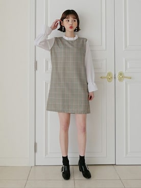 「オトナカジュアル」｜ディーホリックさん（レディース・165cm）の冬コーディネート