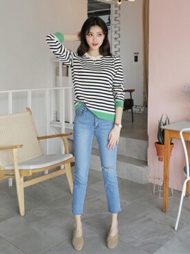 ディーホリックさん（レディース・165cm）の春コーディネート