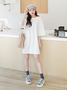 ディーホリックさん（レディース・165cm）の春コーディネート