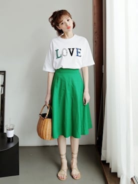 ディーホリックさん（レディース・165cm）の春コーディネート