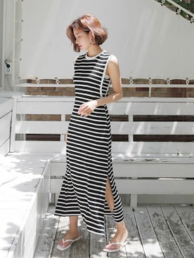 ディーホリックさん（レディース・163cm）の春コーディネート