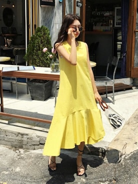 「coordinate」｜ディーホリックさん（レディース・165cm）の夏コーディネート