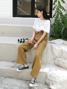 「coordinate」｜ディーホリックさん（レディース・165cm）の夏コーディネート