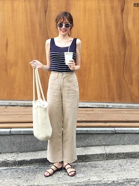 ディーホリックさん（レディース・165cm）の夏コーディネート