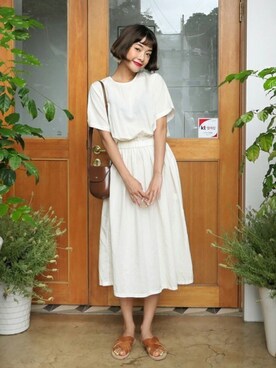 ディーホリックさん（レディース・165cm）の夏コーディネート