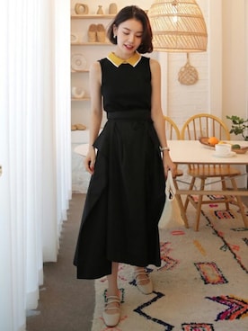 「DHOLIC（ディーホリック）のアイテム（ピアス（両耳用））」を使った、ディーホリックさん（レディース・165cm）の夏コーディネート