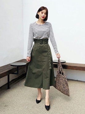 「トレンド」｜ディーホリックさん（レディース・165cm）の秋コーディネート