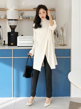 「DHOLIC（ディーホリック）の新作10％ＯＦＦ（その他）」を使った、ディーホリックさん（レディース・163cm）の秋コーディネート