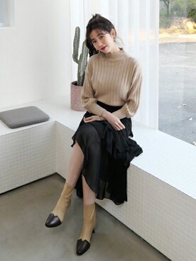 ディーホリックさん（レディース・165cm）の秋コーディネート