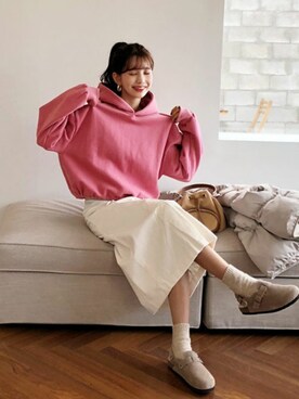 「DHOLIC（ディーホリック）のアイテム（その他トップス）」を使った、ディーホリックさん（レディース・165cm）の秋コーディネート