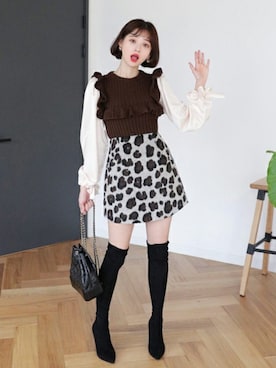 ディーホリックさん（レディース・165cm）の秋コーディネート