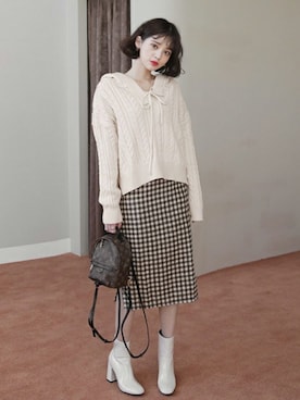 ディーホリックさん（レディース・165cm）の秋コーディネート