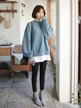 ディーホリックさん（レディース・165cm）の冬コーディネート