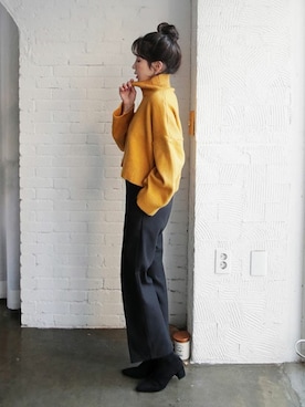 ディーホリックさん（レディース・165cm）の冬コーディネート