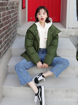 「coordinate」｜ディーホリックさん（レディース・165cm）の冬コーディネート