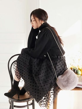 ディーホリックさん（レディース・165cm）の冬コーディネート