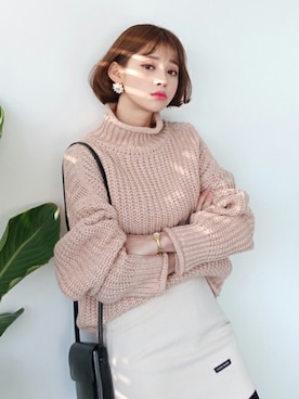 ディーホリックさん（レディース・165cm）の冬コーディネート