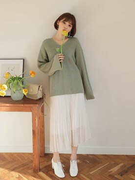 ディーホリックさん（レディース・165cm）の冬コーディネート