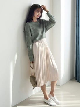 ディーホリックさん（レディース・163cm）の冬コーディネート