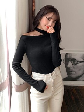 「トレンド」｜ディーホリックさん（レディース・160cm）の春コーディネート