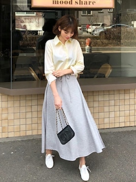 「DHOLIC（ディーホリック）のアイテム（リング）」を使った、ディーホリックさん（レディース・163cm）の春コーディネート