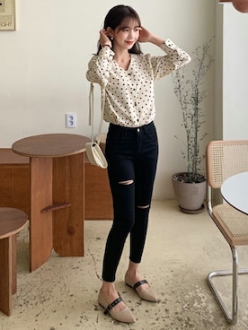 「DHOLIC（ディーホリック）のアイテム（リング）」を使った、ディーホリックさん（レディース・164cm）の春コーディネート