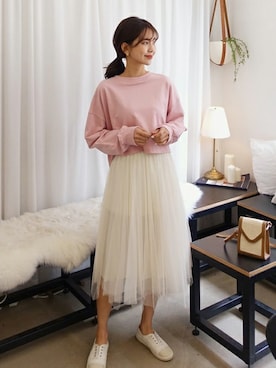 ディーホリックさん（レディース・163cm）の春コーディネート