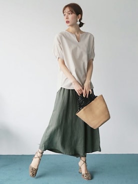 ディーホリックさん（レディース・163cm）の春コーディネート