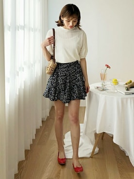 「DHOLIC（ディーホリック）のアイテム（アクセサリー）」を使った、ディーホリックさん（レディース・165cm）の春コーディネート