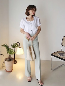 ディーホリックさん（レディース・163cm）の春コーディネート