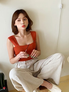 ディーホリックさん（レディース・165cm）の春コーディネート