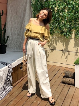 ディーホリックさん（レディース・163cm）の春コーディネート