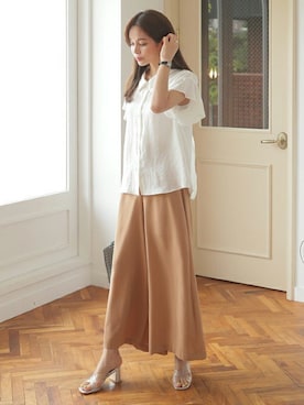 「DHOLIC（ディーホリック）のアイテム（その他）」を使った、ディーホリックさん（レディース・165cm）の夏コーディネート