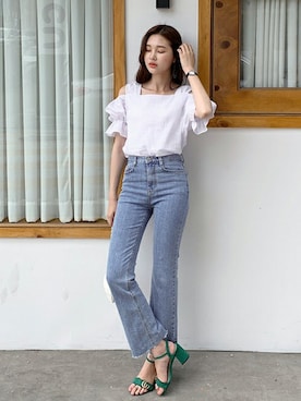 ディーホリックさん（レディース・163cm）の夏コーディネート