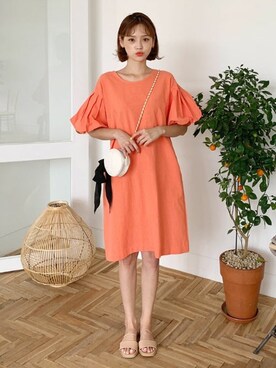 「DHOLIC（ディーホリック）のアイテム（財布/小物）」を使った、ディーホリックさん（レディース・165cm）の夏コーディネート
