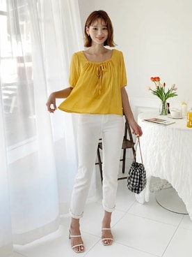 ディーホリックさん（レディース・165cm）の夏コーディネート