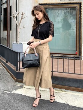 ディーホリックさん（レディース・165cm）の夏コーディネート