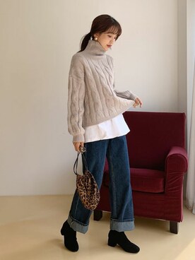 ディーホリックさん（レディース・164cm）の秋コーディネート