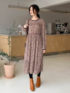 ディーホリックさん（レディース・163cm）の冬コーディネート